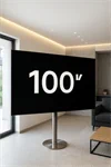 עמוד רצפתי נירוסטה עד 100אינץ' דגם EX 100 4