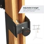 מעמד רצפתי יוקרתי לטלוויזיה עד "77 Vogels TVS 3695 4