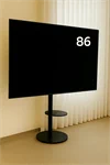 מעמד מעוצב נייד עד 86 אינץ' MODEL FS38B שחור 2