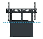 מעמד חשמלי מתכוונן למסך עד 86" B-Tech BT8569 4