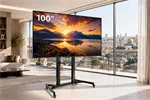 עגלה ניידת למסכים גדולים עד 100״ דגם TTL17-610TW 6