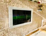 חיפוי מקצועי עשוי אלומיניום להגנה על המסך TV עד 75 אינץ'. 2
