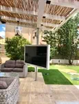 חיפוי מקצועי עשוי אלומיניום להגנה על המסך TV עד 75 אינץ'. 5