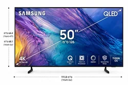 טלוויזיה חכמה Samsung 50" QE50Q7F QLED 4K Smart TV