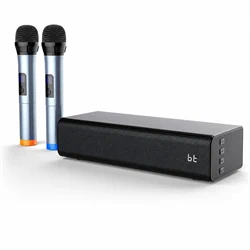 סט מיקרופונים אלחוטיים סאונד בר PURE SINGBAR 45