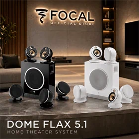 FOCAL DOME FLAX 5.1 PACK רמקולים  לקולנוע ביתי