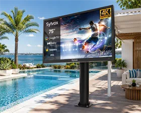 טלוויזיה חכמה Sylvox 75" Outdoor TV Google TV Deck Pro 2.0