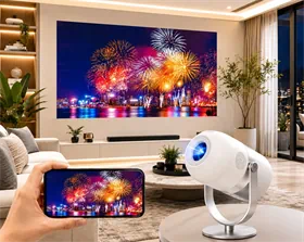 מקרן עם Android מובנה עד 165 אינץ' –  ULTRA-60A