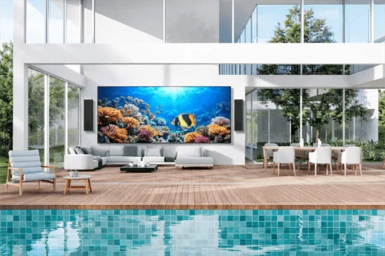 מסך LED חיצוני “120 אינץ’ ( 252 ס"מ) – OUTDOOR באיכות מעולה