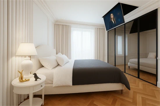 זרוע חשמלית תקרתית לנישת גבס עד 75 0546AI